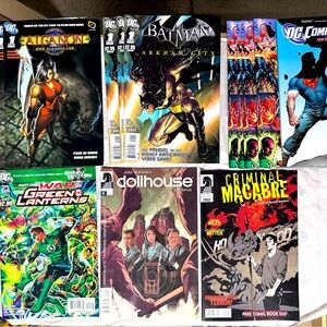 Set of various comics, including marvel